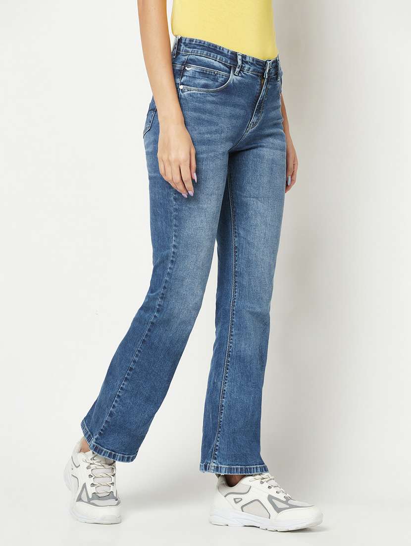 women's plain bootcut jeans - 19349757 -  Standard Image - 1