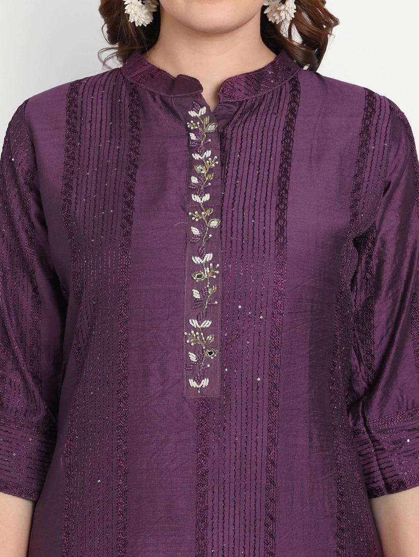 women's straight kurta - 19350414 -  Standard Image - 1