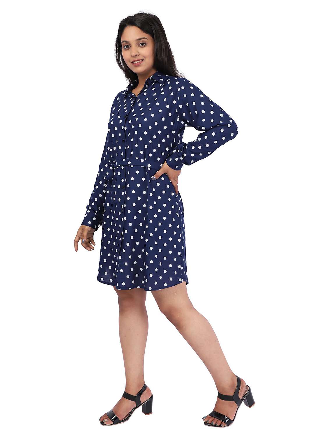 women's shirt checks dress - 19350488 - Zoom Image - 0