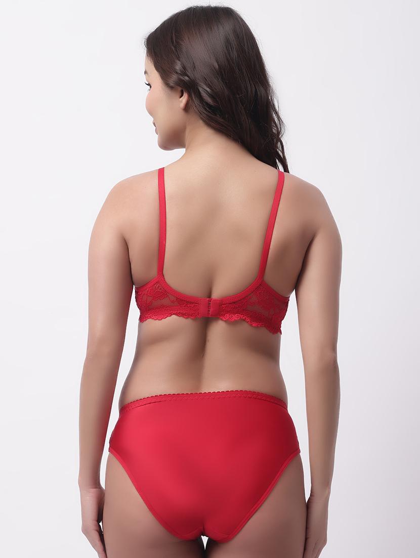 set of 2 lace detailed bras and panty set - 19351293 - Standard Image - 6