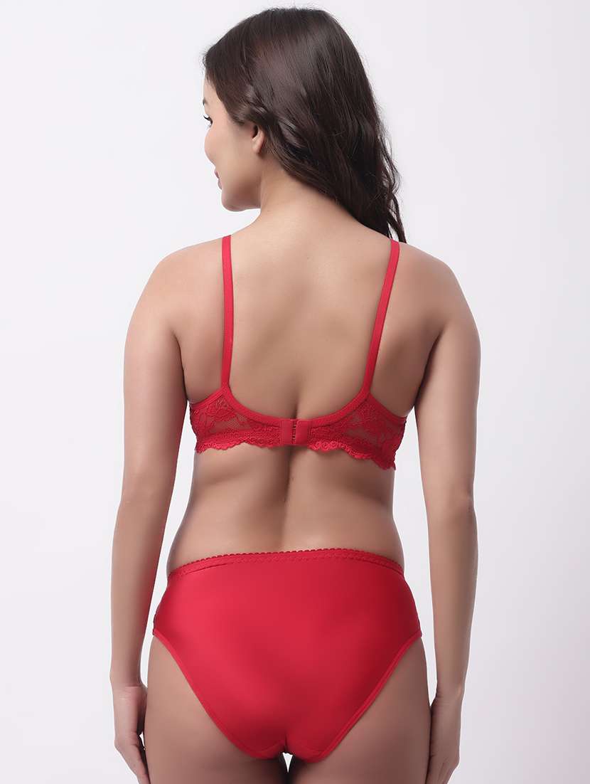 set of 2 lace detailed bras and panty set - 19351294 -  Standard Image - 6