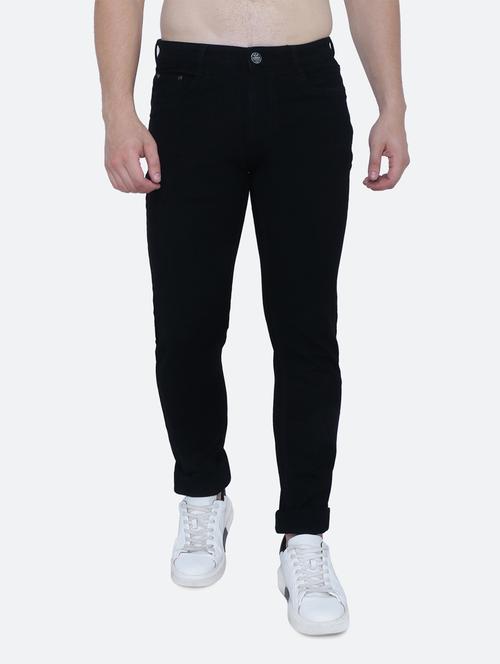 mens slim fit plain jeans - 19351931 - Standard Image - 0
