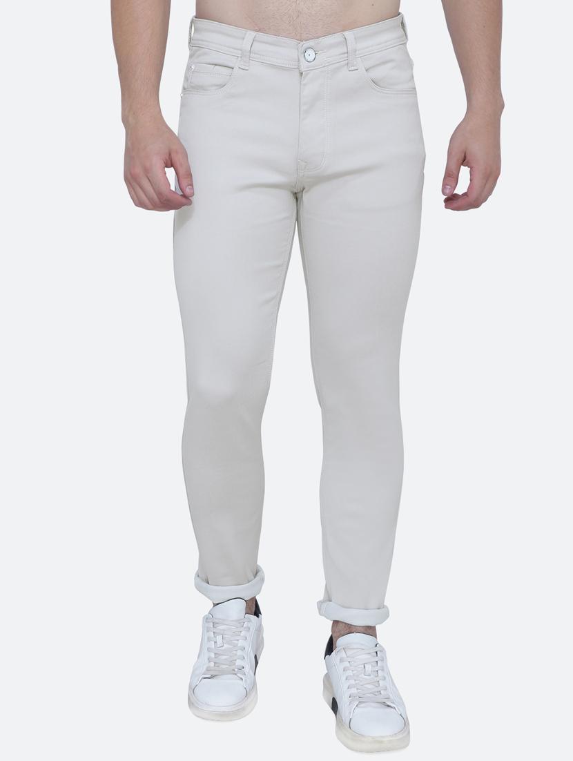 mens skinny fit plain jeans - 19351938 - Zoom Image - 0