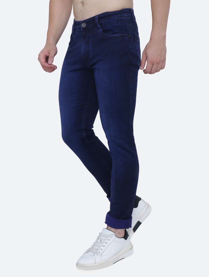 mens slim fit plain jeans - 19351948 -  Standard Image - 1