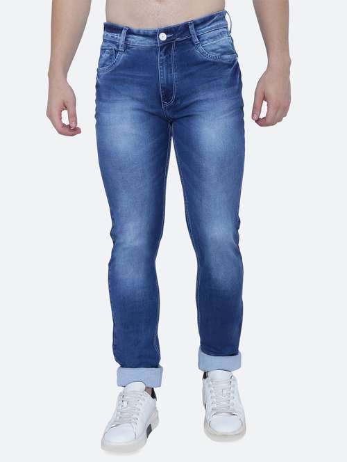 mens slim fit plain jeans - 19351949 -  Standard Image - 0