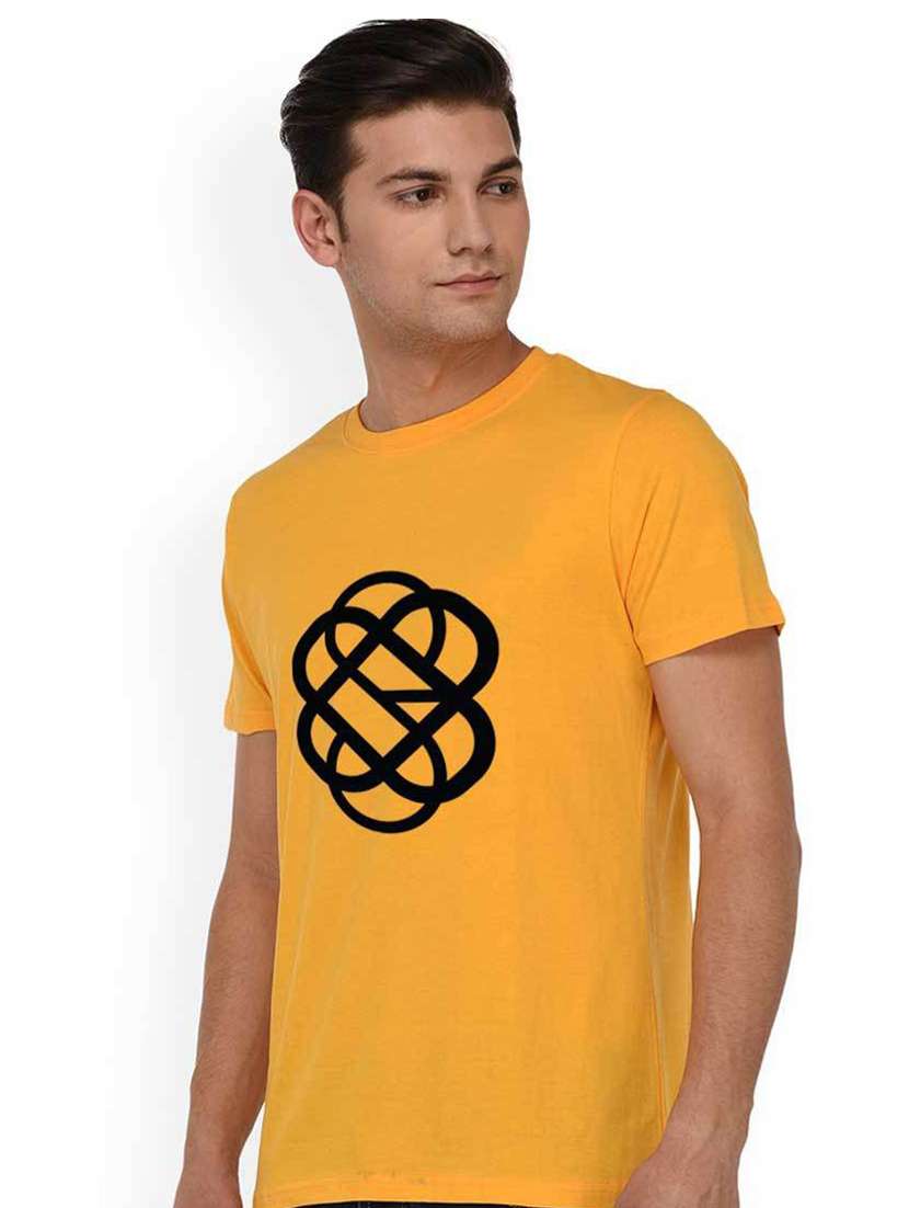 men front print short sleeve t-shirt - 19353274 -  Standard Image - 1