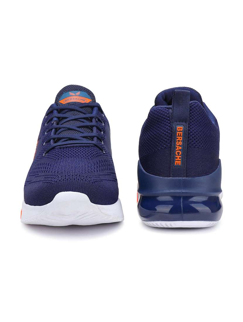 navy canvas sport shoes - 19354285 - Standard Image - 4