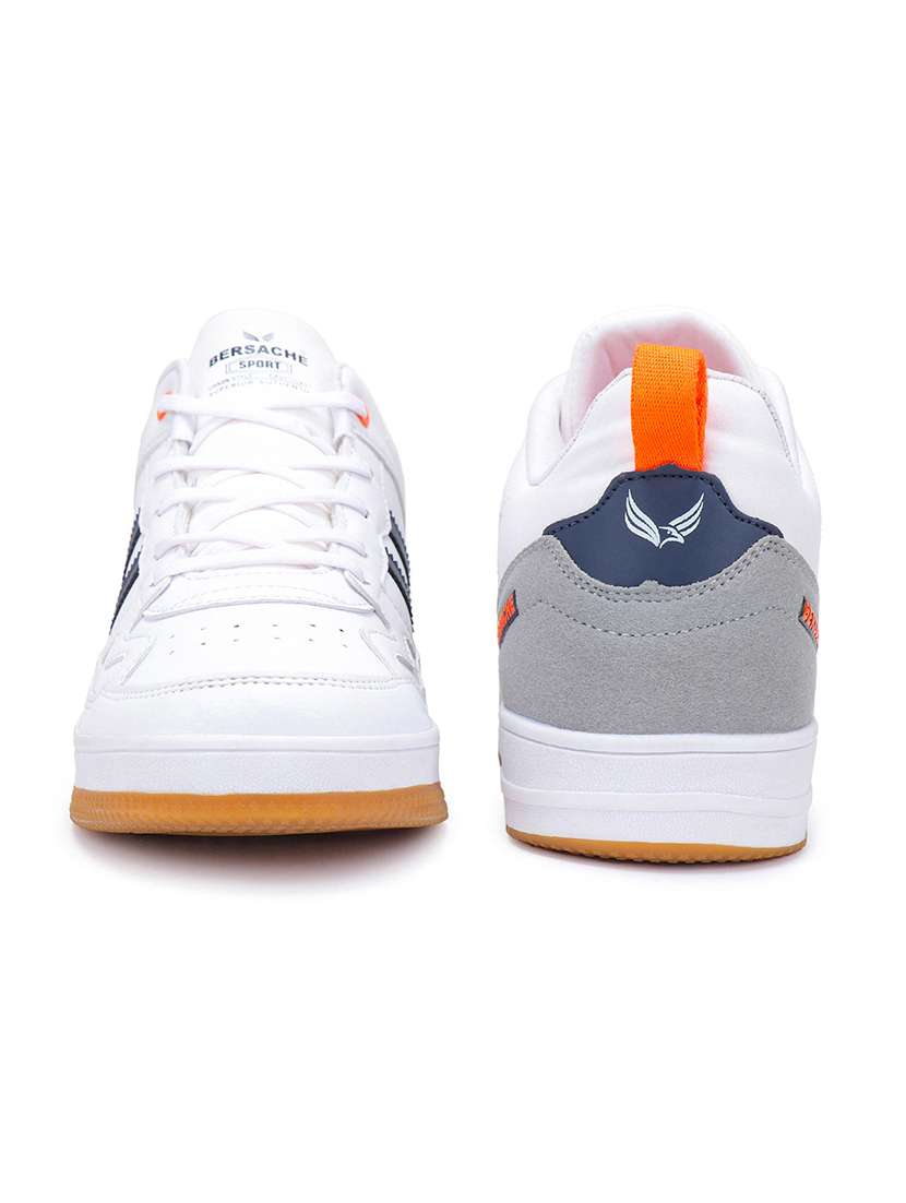 white sheet sport shoes - 19354290 - Standard Image - 4