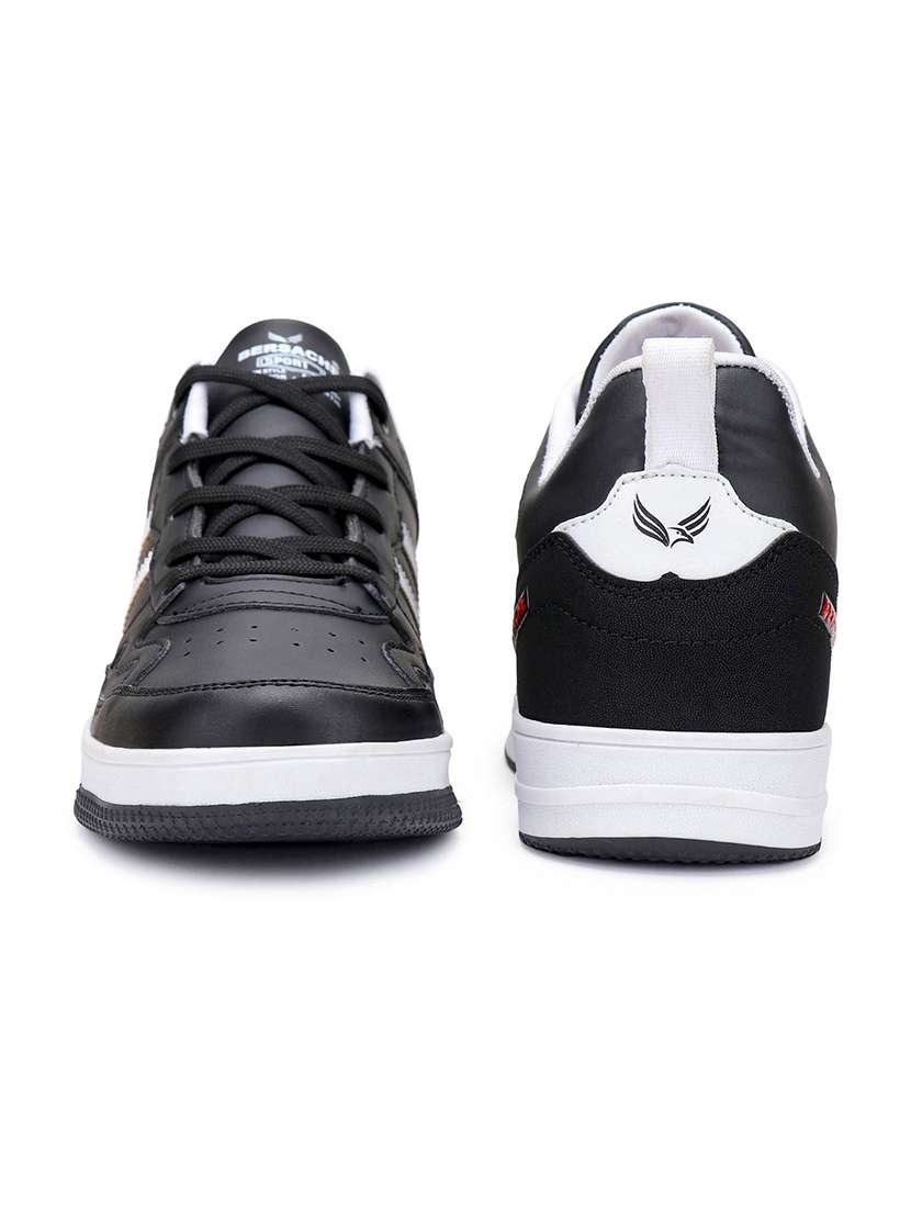 black sheet sport shoes - 19354291 - Standard Image - 4