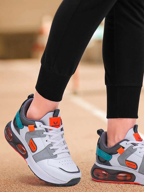 green canvas sport shoes - 19354294 - Standard Image - 4