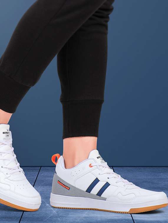 white sheet sport shoes - 19354302 - Standard Image - 4