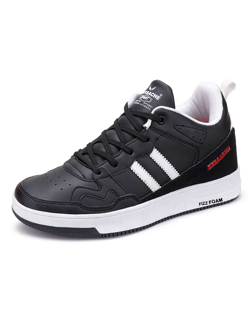 men black lace up sneaker