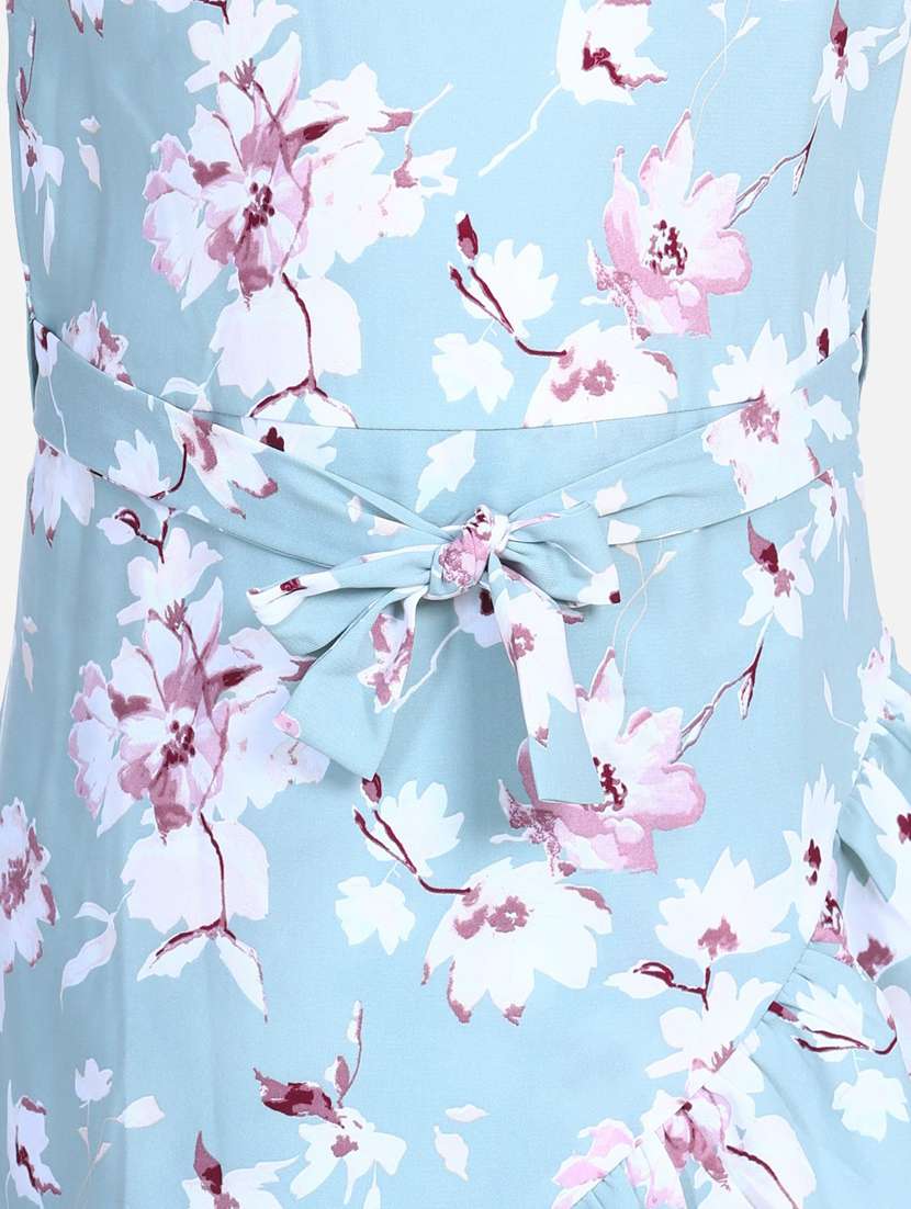 girls round neck bell sleeve frock - 19370823 -  Standard Image - 4