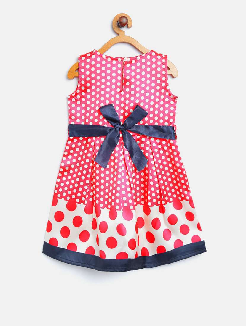girls round neck sleeveless frock - 19370859 -  Standard Image - 1