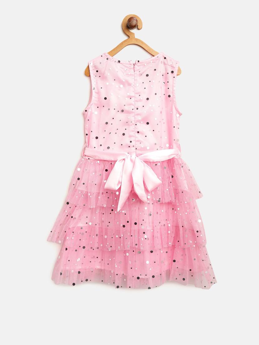 girls v neck sleeveless frock - 19370866 - Standard Image - 1