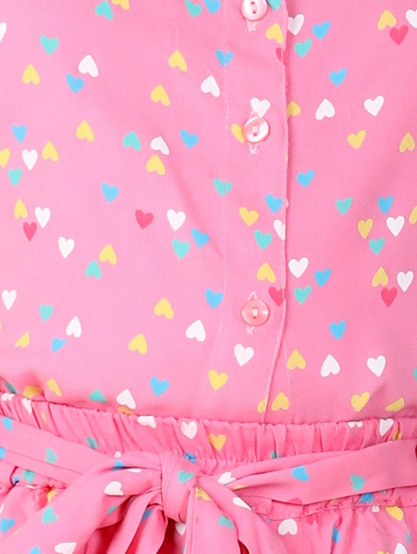 pink viscose full length twin sets - 19371008 - Standard Image - 4