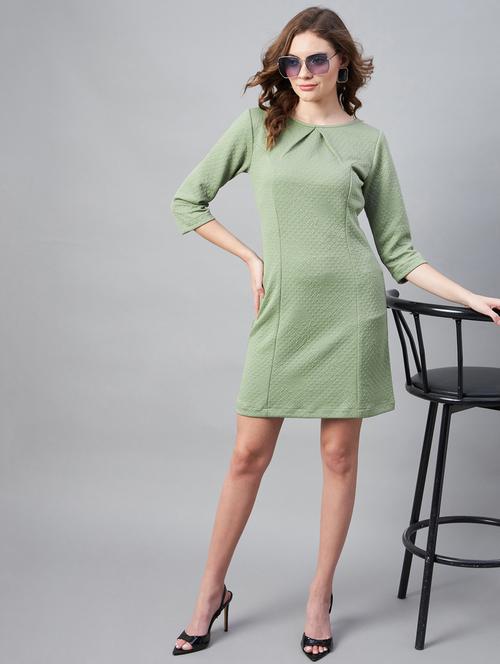 women's shift solid dress - 19371157 -  Standard Image - 0