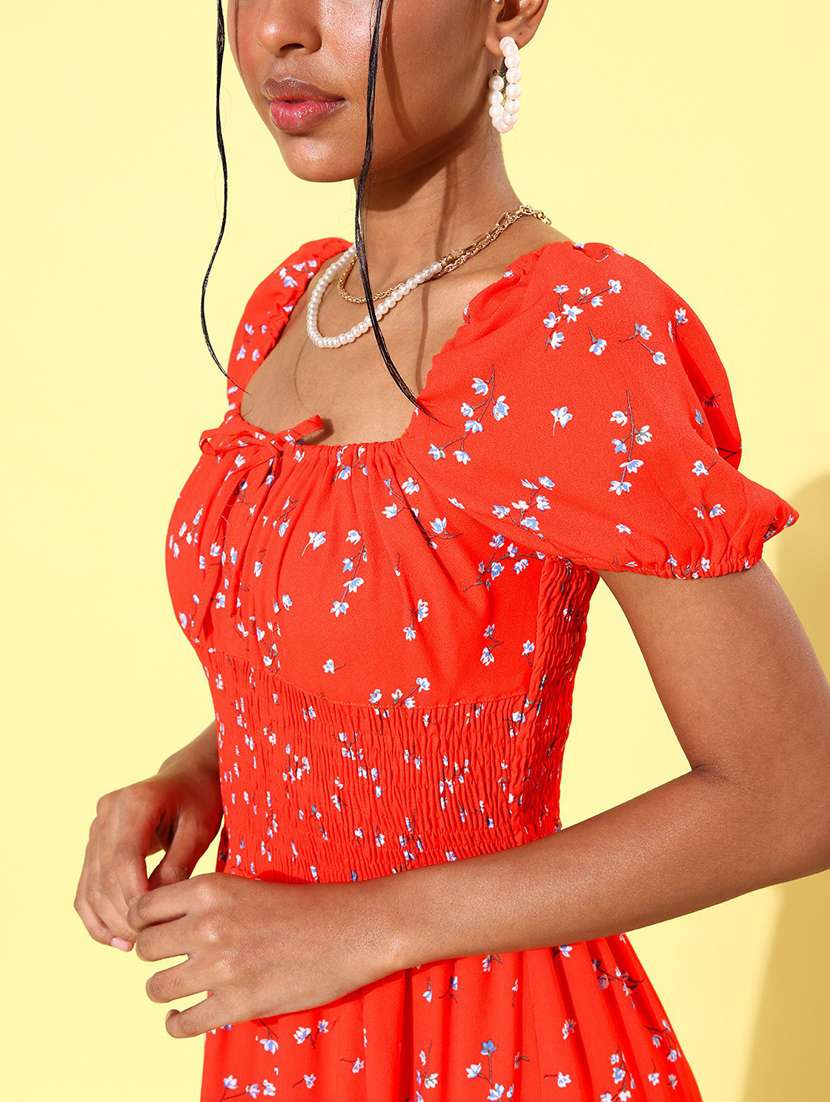 women's  micro print dress - 19371178 -  Standard Image - 4