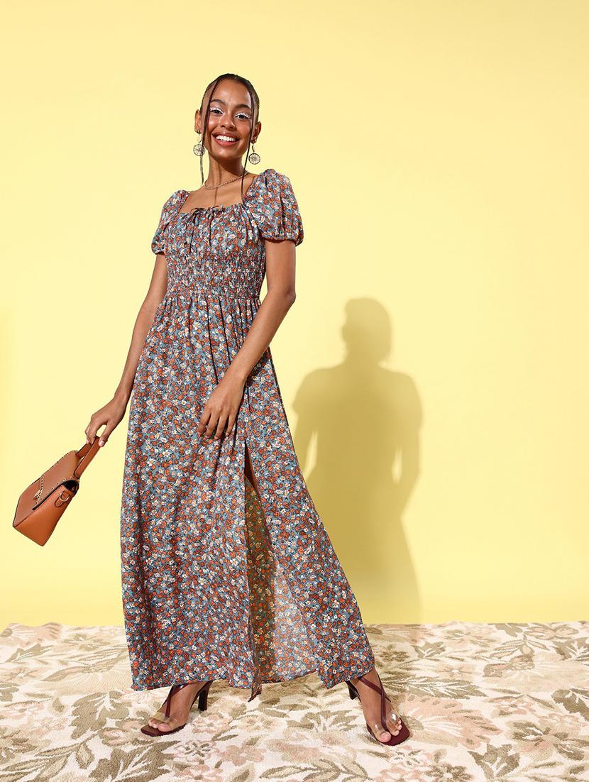 women's  floral dress - 19371179 -  Zoom Image - 0