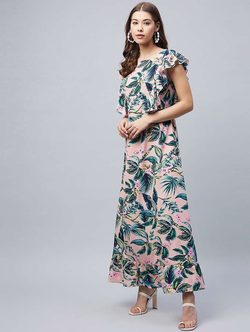 women's fit & flare floral dress - 19371205 -  Standard Image - 1