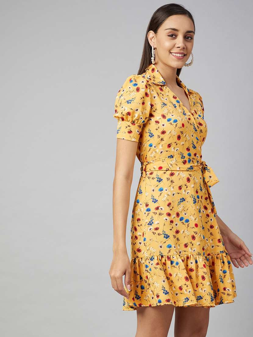 Women's Tiered Dress Floral Dress - 19371229 -  Standard Image - 1