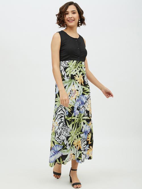 women's tropical dress - 19371258 - Standard Image - 0