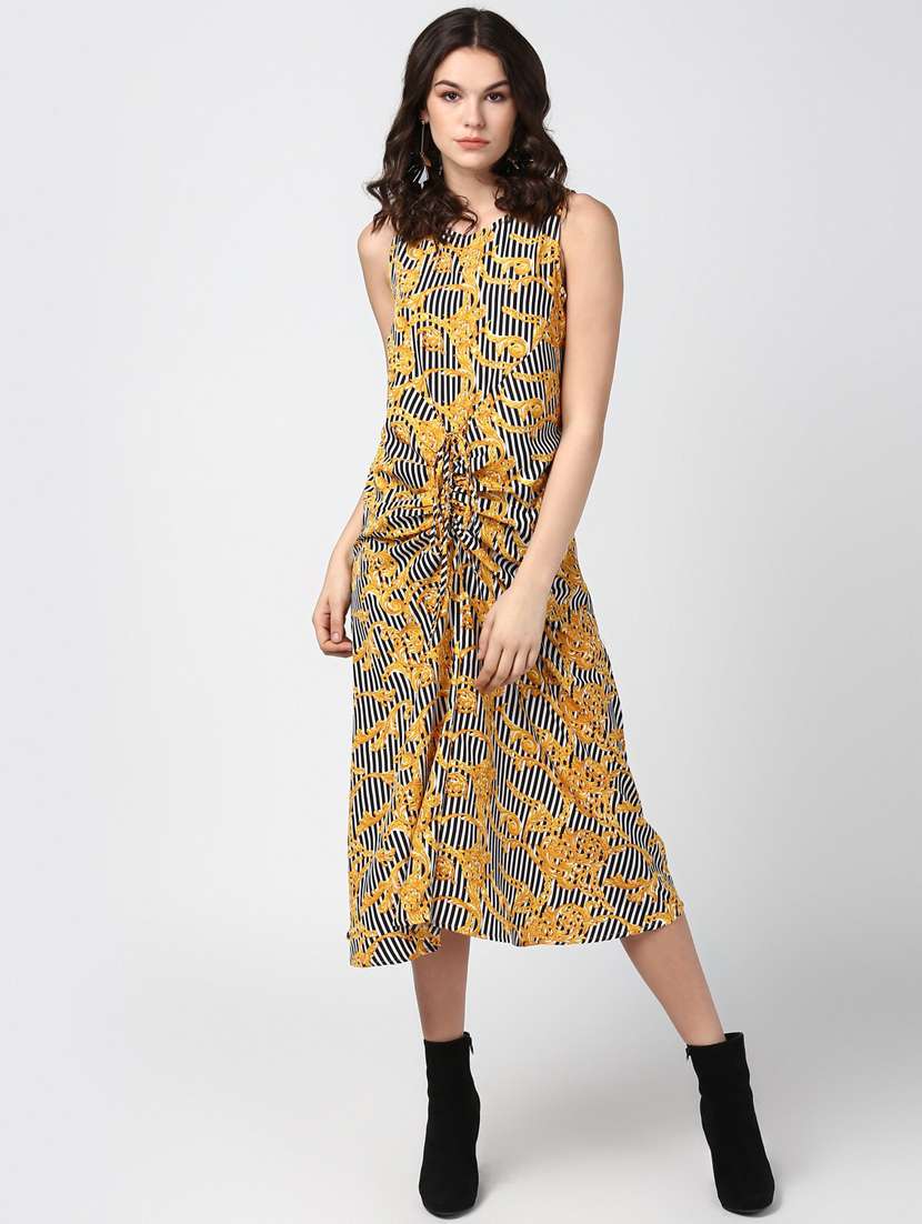 women's sheath printed dress