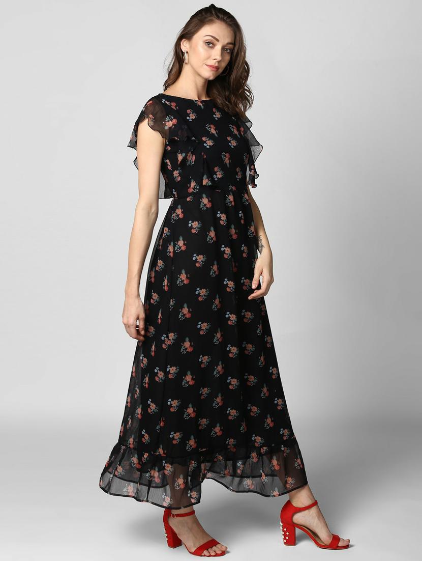 women's tiered dress floral dress - 19371402 -  Standard Image - 1