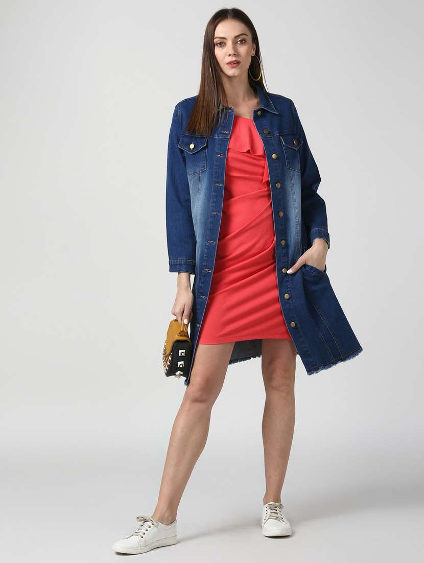 women's shirt solid dress - 19371513 - Standard Image - 4