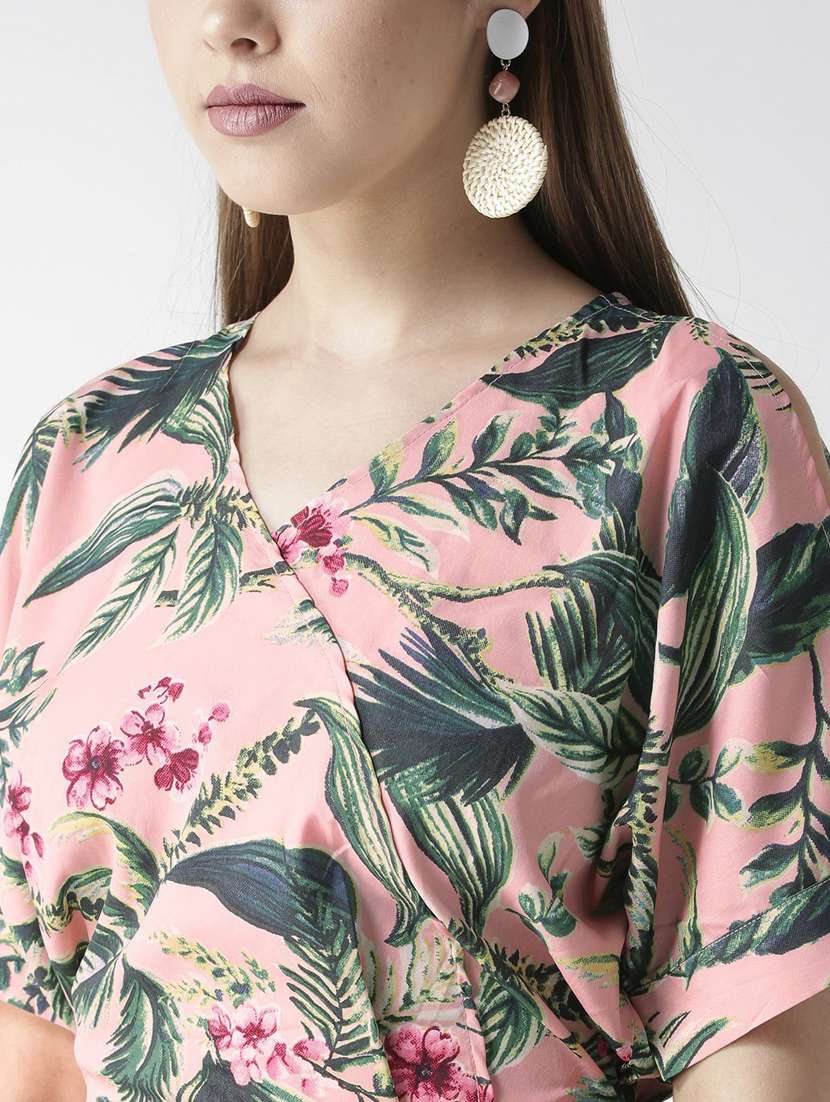 pink printed full leg jumpsuit - 19371601 -  Standard Image - 4