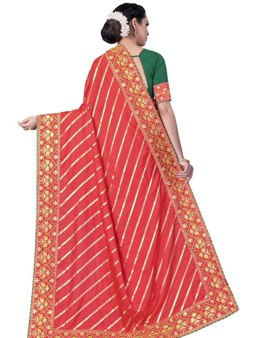 embroidered saree with blouse - 19371876 -  Standard Image - 1