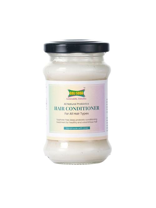 goli soda all natural probiotics hair conditioner for healthy & voluminous hair - 130 g - 19382796 - Standard Image - 0