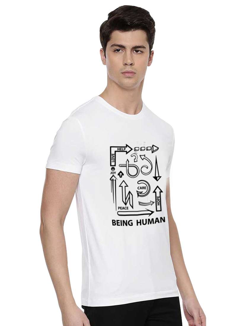 boys round neck front print t-shirt - 19385563 -  Standard Image - 1