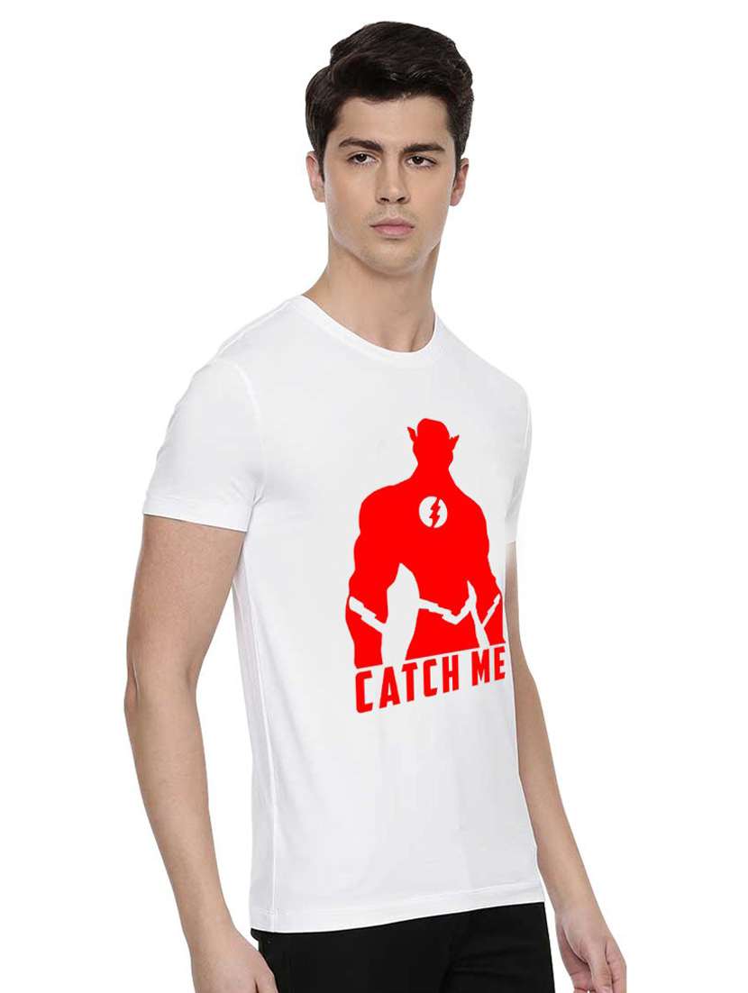 boys round neck front print t-shirt - 19385573 -  Standard Image - 1