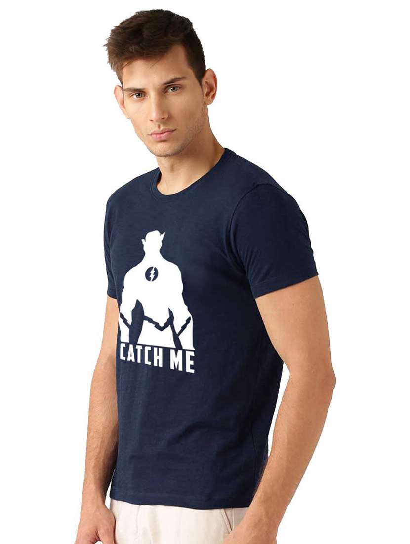 boys round neck front print t-shirt - 19385574 -  Standard Image - 1