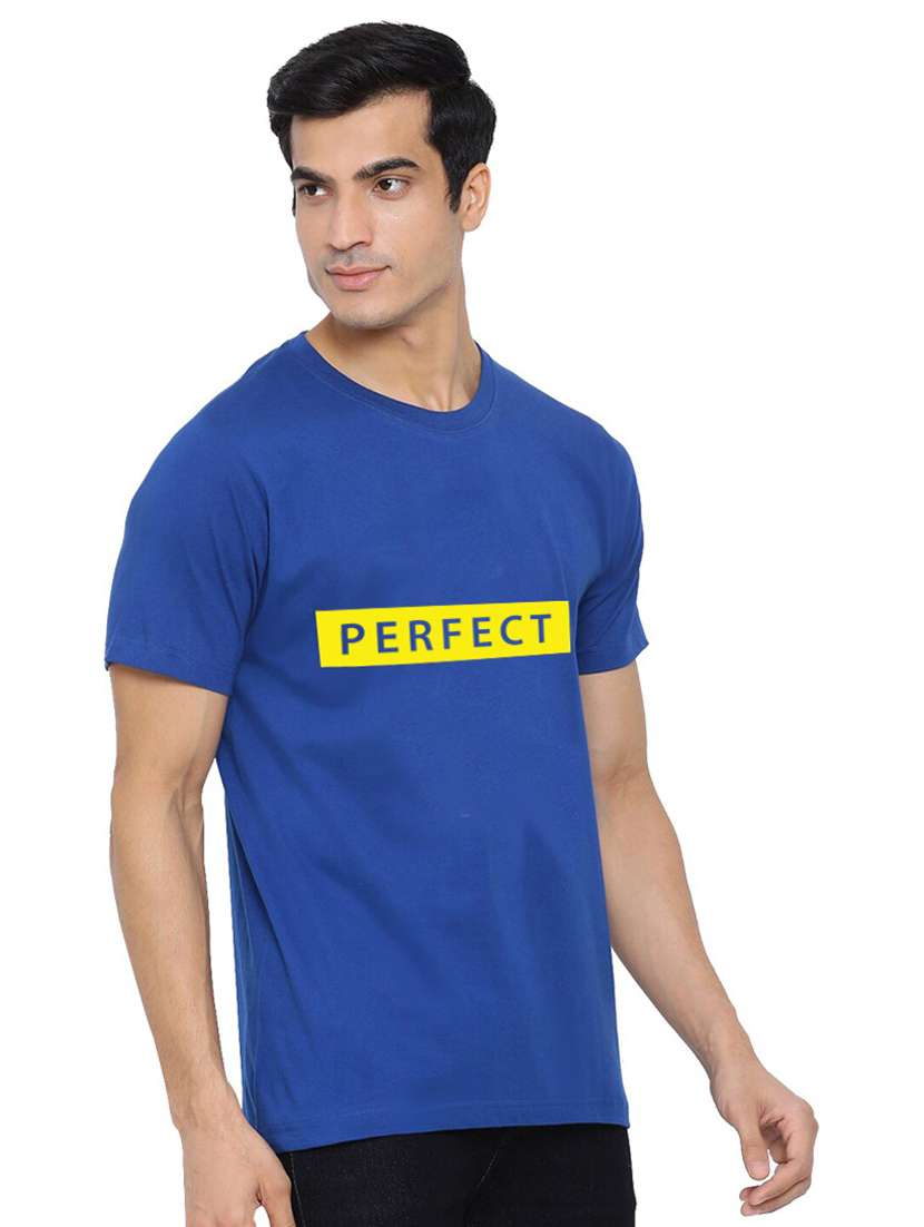 boys round neck chest print t-shirt - 19385599 -  Standard Image - 1