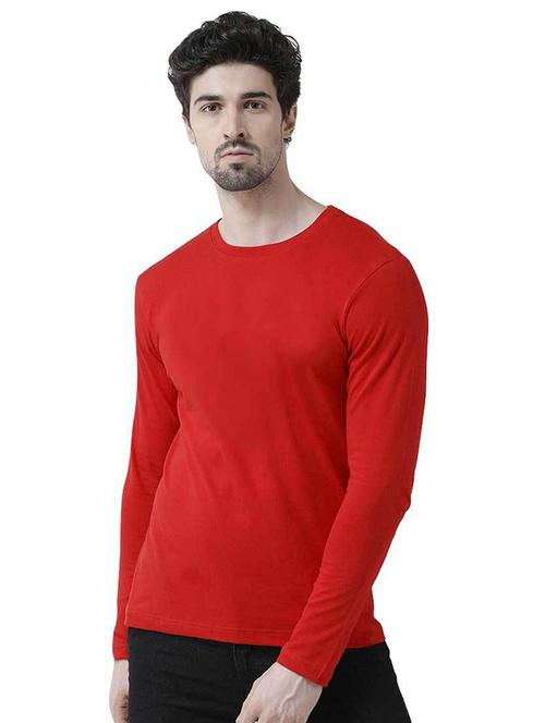men solid long sleeve t-shirt - 19385640 -  Standard Image - 0