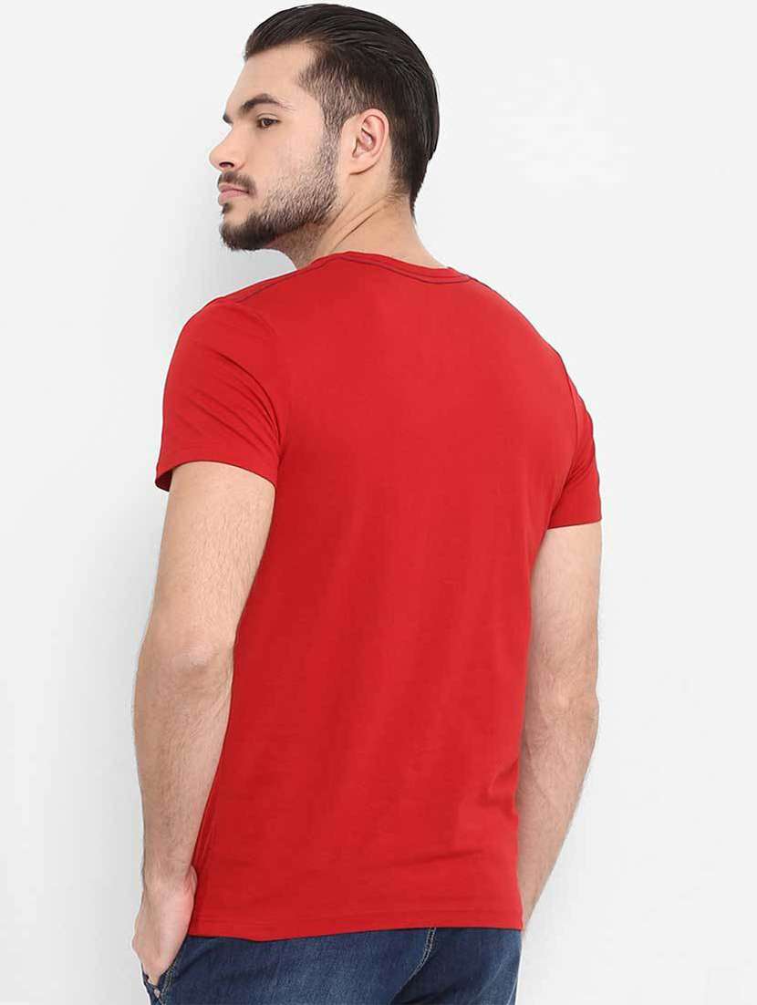 men round neck front print sweatshirt - 19385688 -  Standard Image - 1