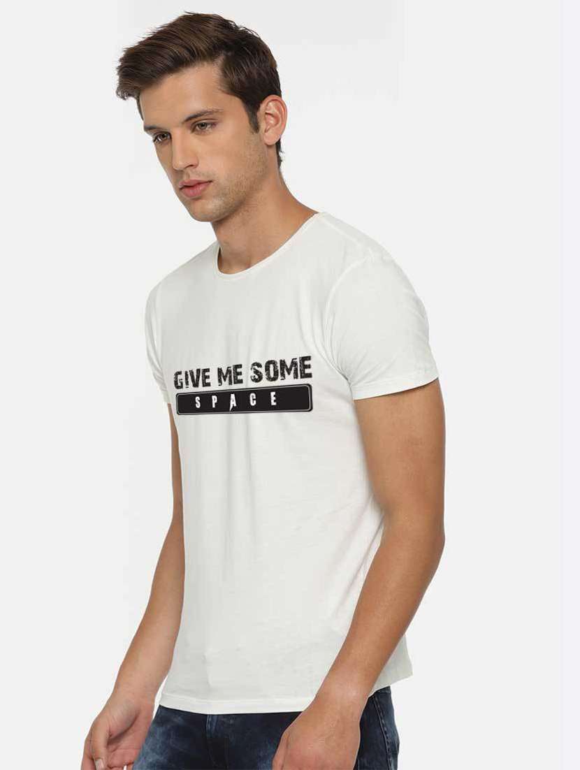 men round neck front print sweatshirt - 19385692 -  Standard Image - 1