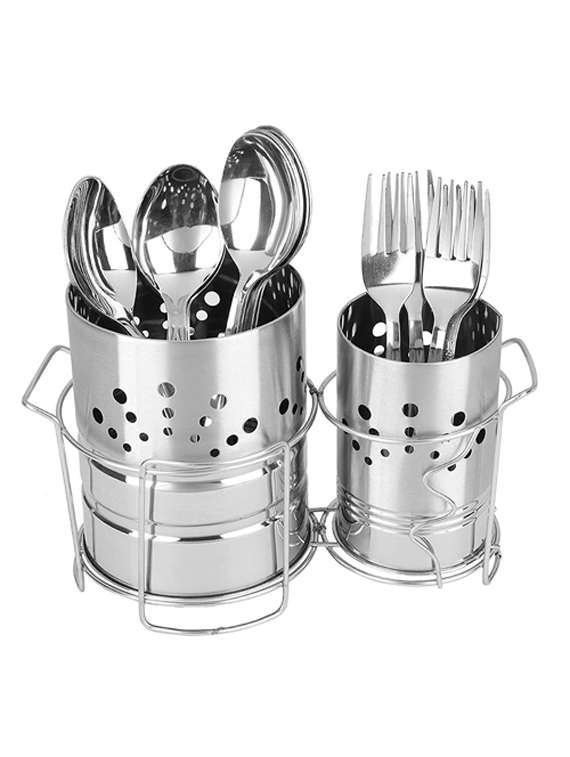 stainless steel cutlery set - 19390146 - Zoom Image - 0