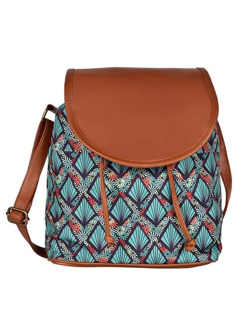 multi colored canvas sling bag - 19404292 - Standard Image - 0
