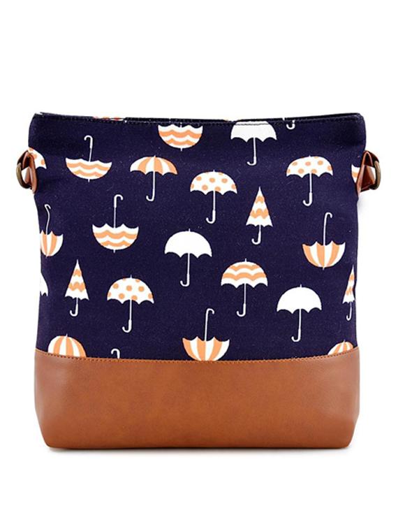 blue canvas sling bag - 19404300 -  Standard Image - 1