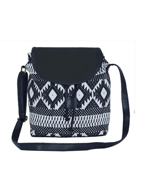 multi colored canvas sling bag - 19404303 - Standard Image - 0