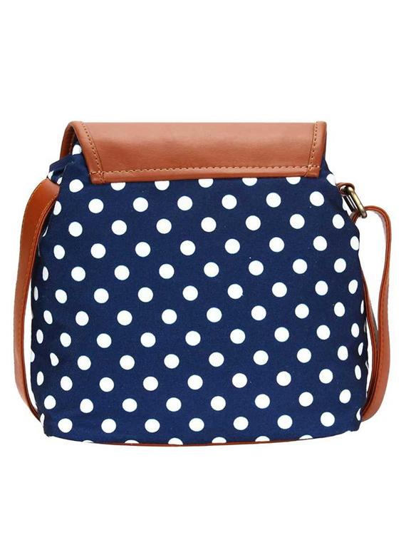 blue canvas sling bag - 19404338 -  Standard Image - 1