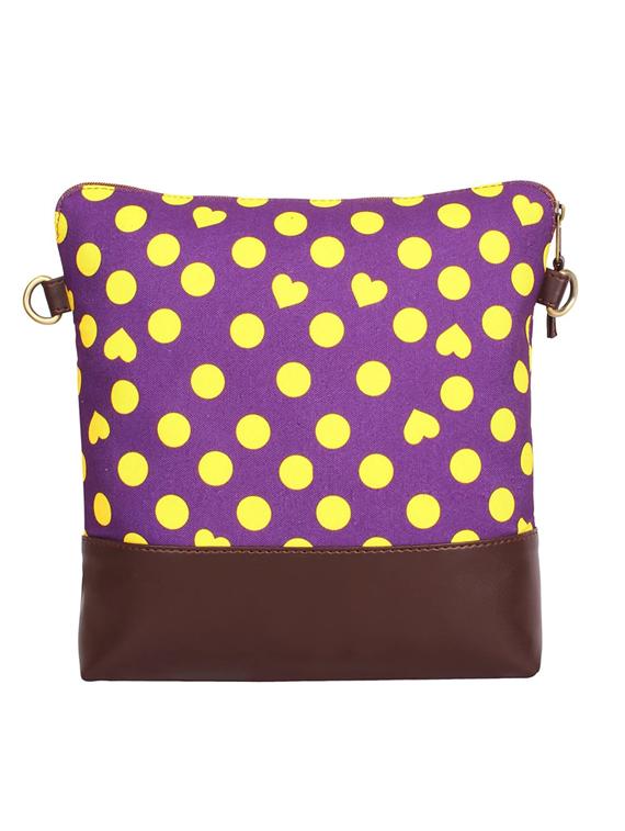 multi colored canvas sling bag - 19404346 -  Standard Image - 1