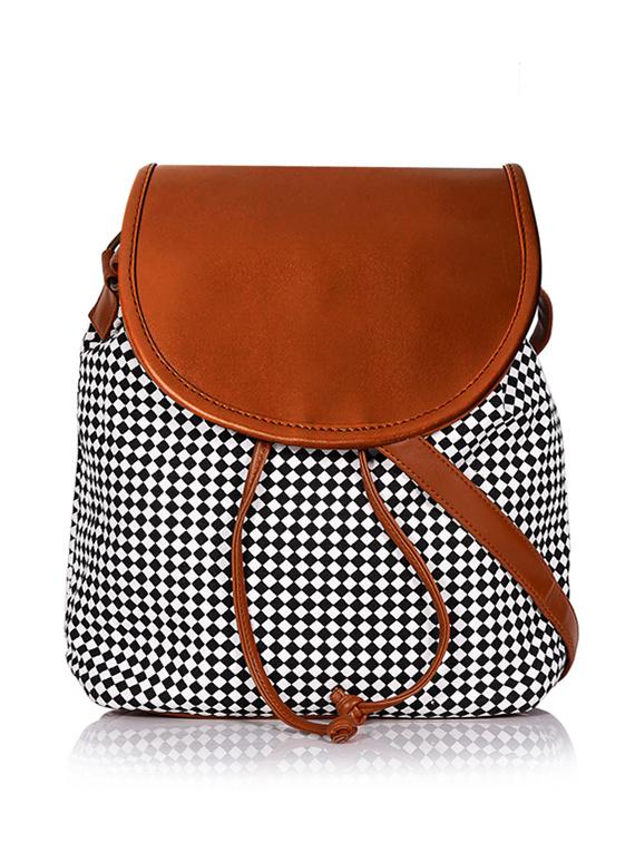 black canvas sling bag - 19404366 - Zoom Image - 0