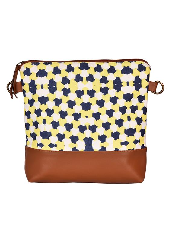 yellow canvas sling bag - 19404408 -  Standard Image - 1