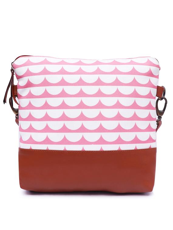 pink canvas sling bag - 19404421 -  Standard Image - 1