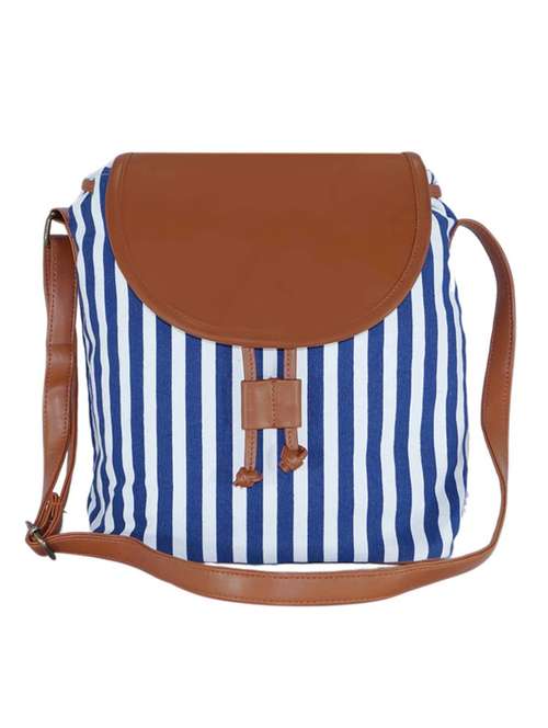 printed canvas regular sling bag - 19404438 -  Standard Image - 0