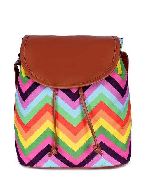 multi colored canvas sling bag - 19404451 -  Standard Image - 0